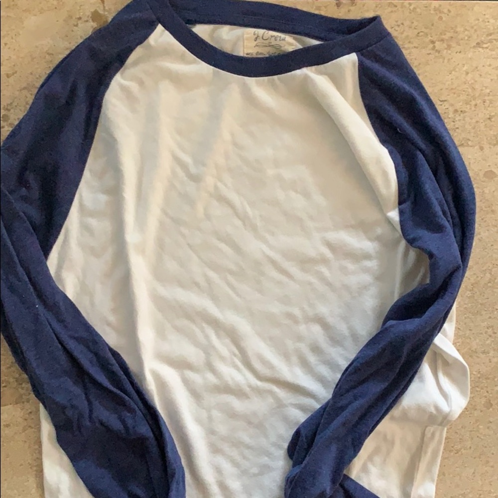 J crew baseball tee